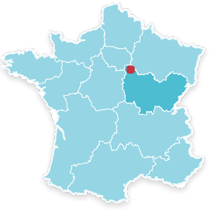 Yonne en rgion Bourgogne-Franche-Comt